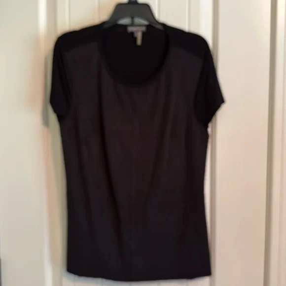 Vince Camuto Faux Suede Top - Picture 1 of 5